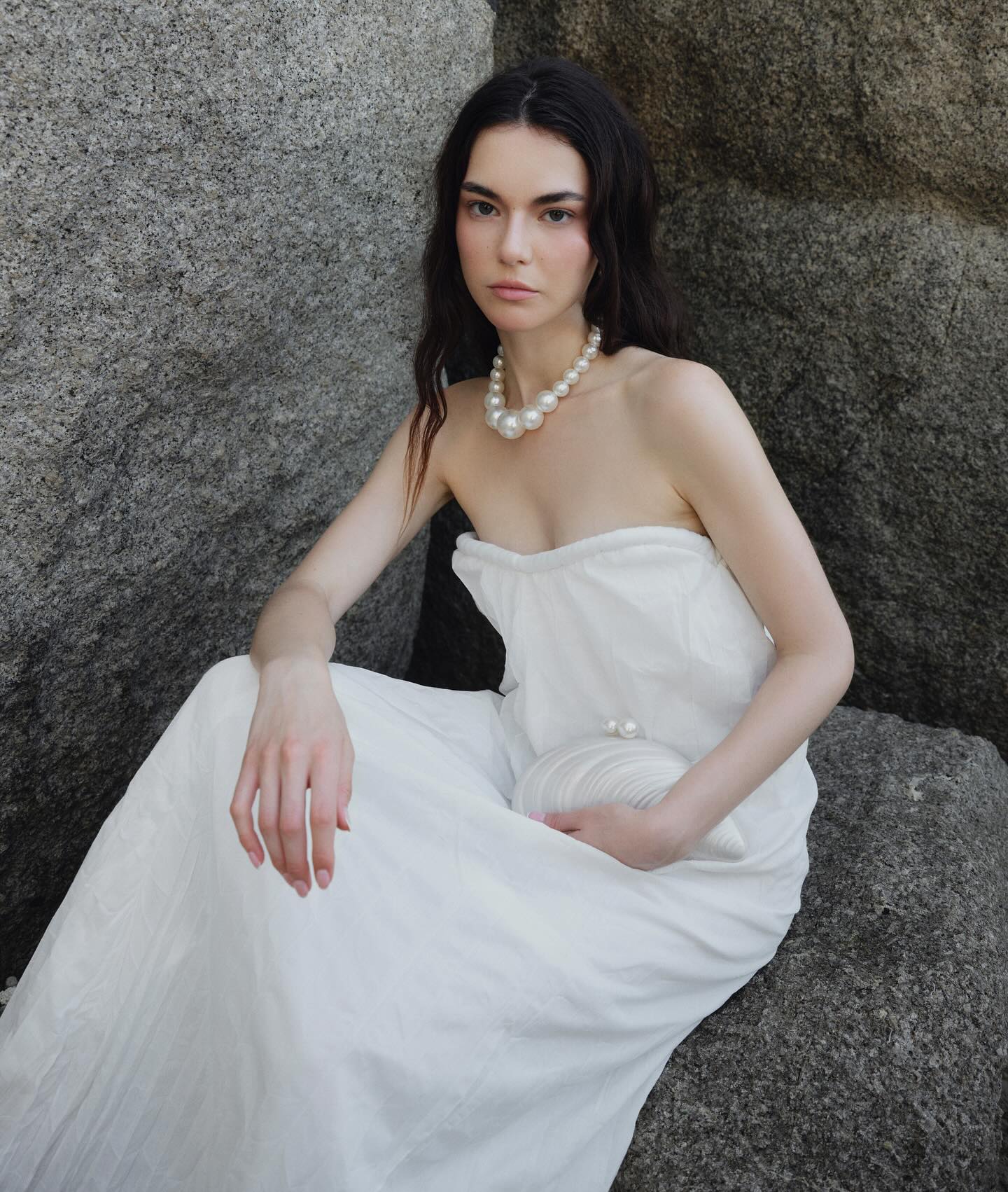 Ivory Strapless Bridal Gown